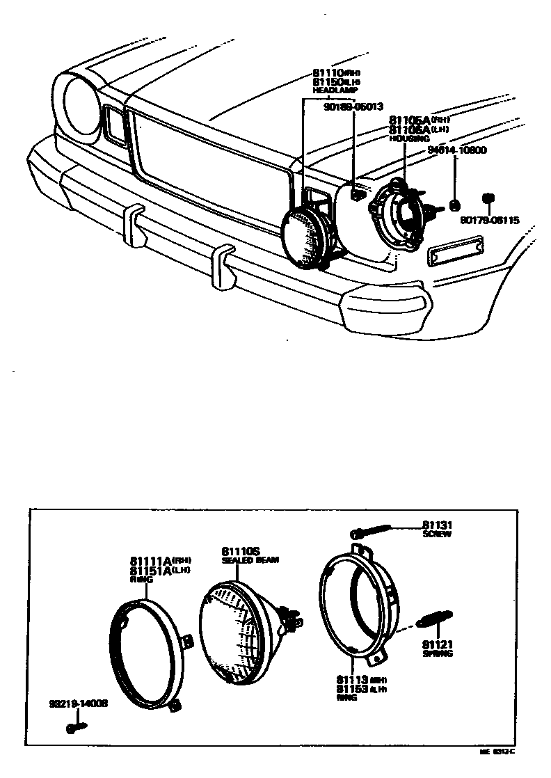 8101 — HEADLAMP