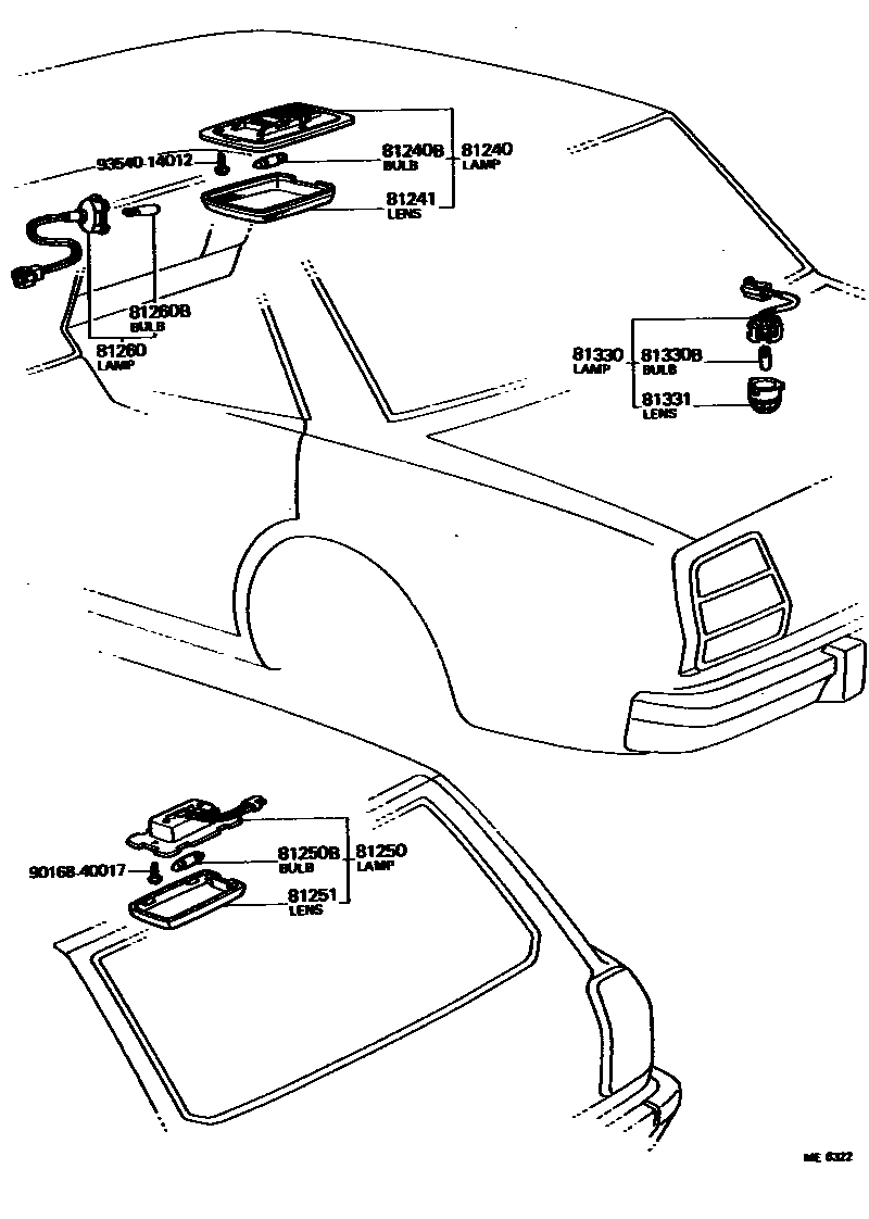 8121 — INTERIOR LAMP