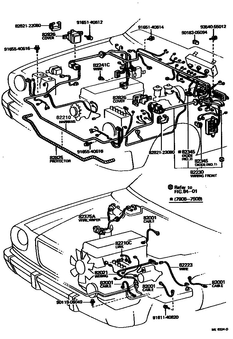 8202 — WIRING & CLAMP