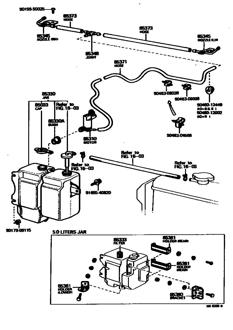 8503 — WINDSHIELD WASHER
