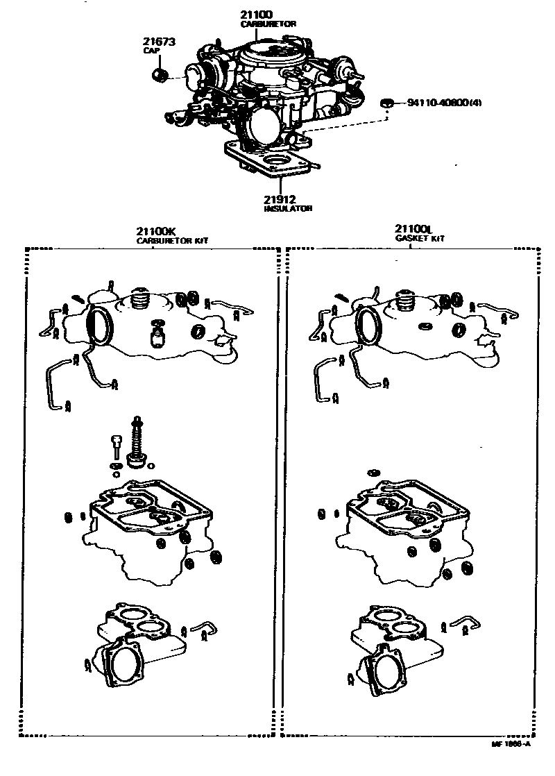 2102 — CARBURETOR ASSEMBLY