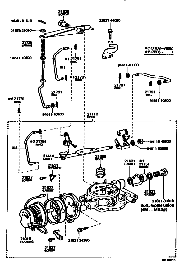 2103 — CARBURETOR
