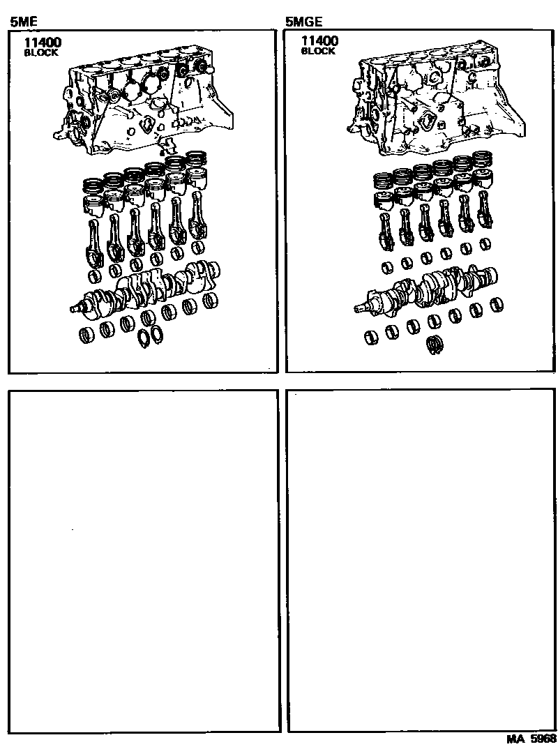 1102 — SHORT BLOCK ASSEMBLY