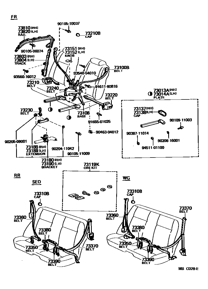7104 — SEAT BELT & CHILD RESTRAINT SEAT