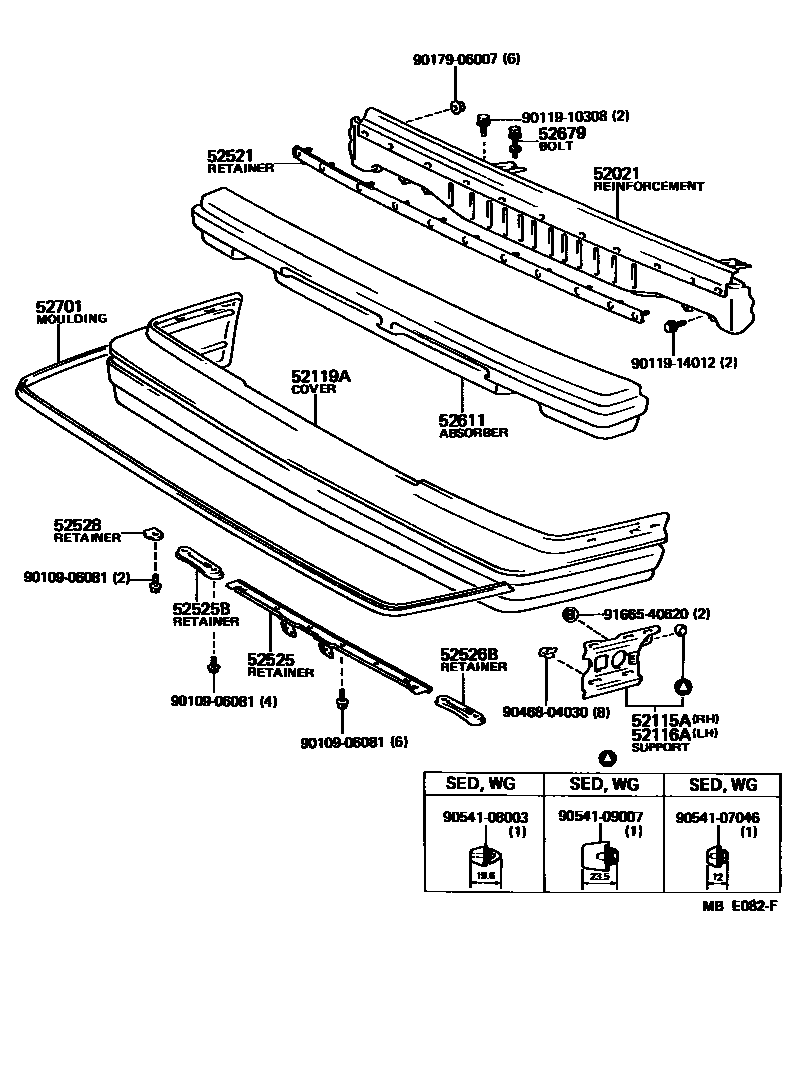 5201 — FRONT BUMPER & BUMPER STAY