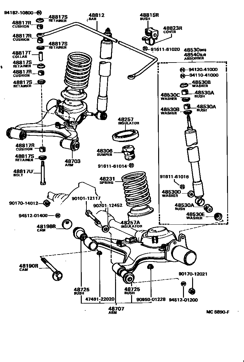 4804 — REAR SPRING & SHOCK ABSORBER