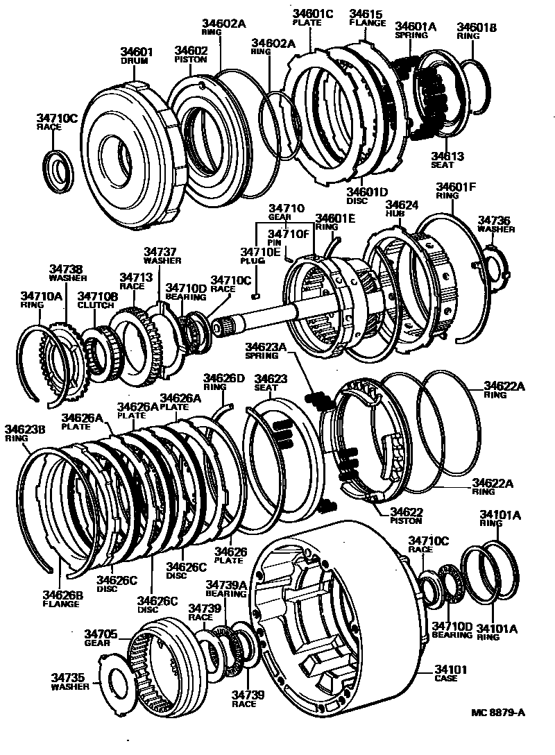 3506 — OVERDRIVE GEAR (ATM)