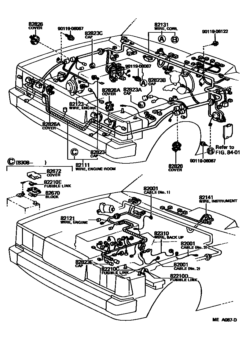 8202 — WIRING & CLAMP
