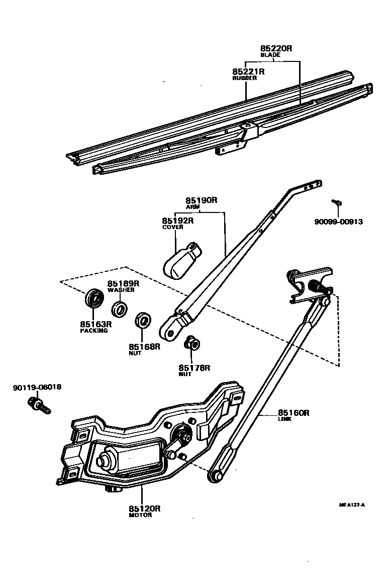 8502 — REAR WIPER