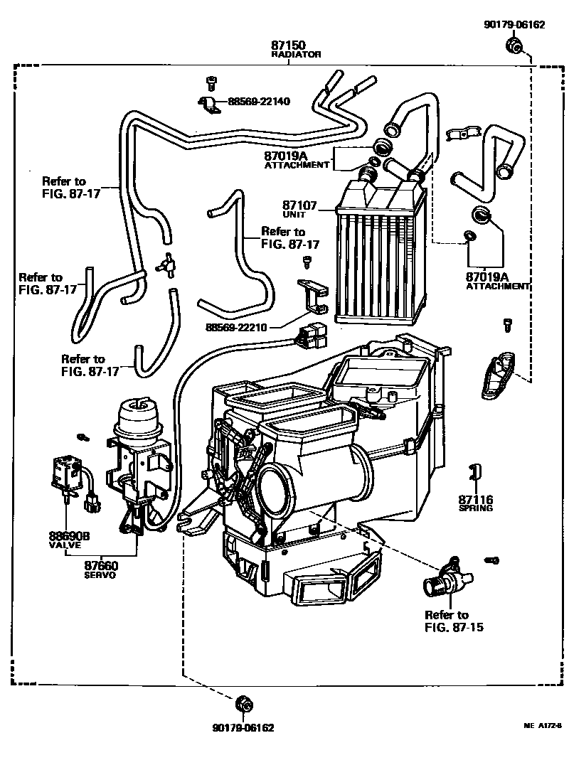 8712 — HEATING & AIR CONDITIONING - HEATER UNIT & BLOWER