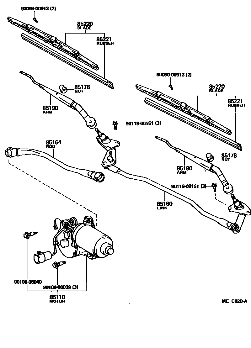 8501 — WINDSHIELD WIPER