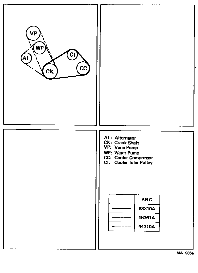 1605 — V-BELT
