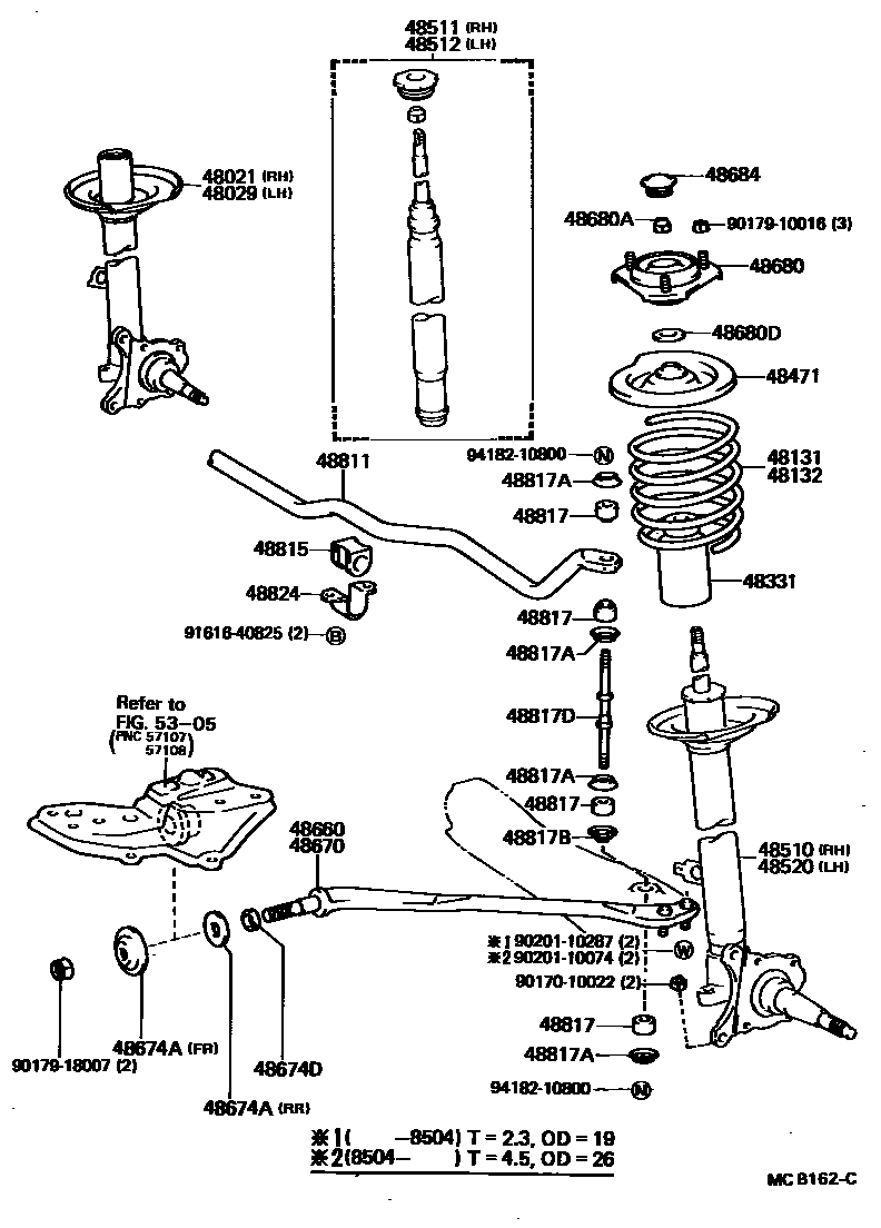 4803 — FRONT SPRING & SHOCK ABSORBER
