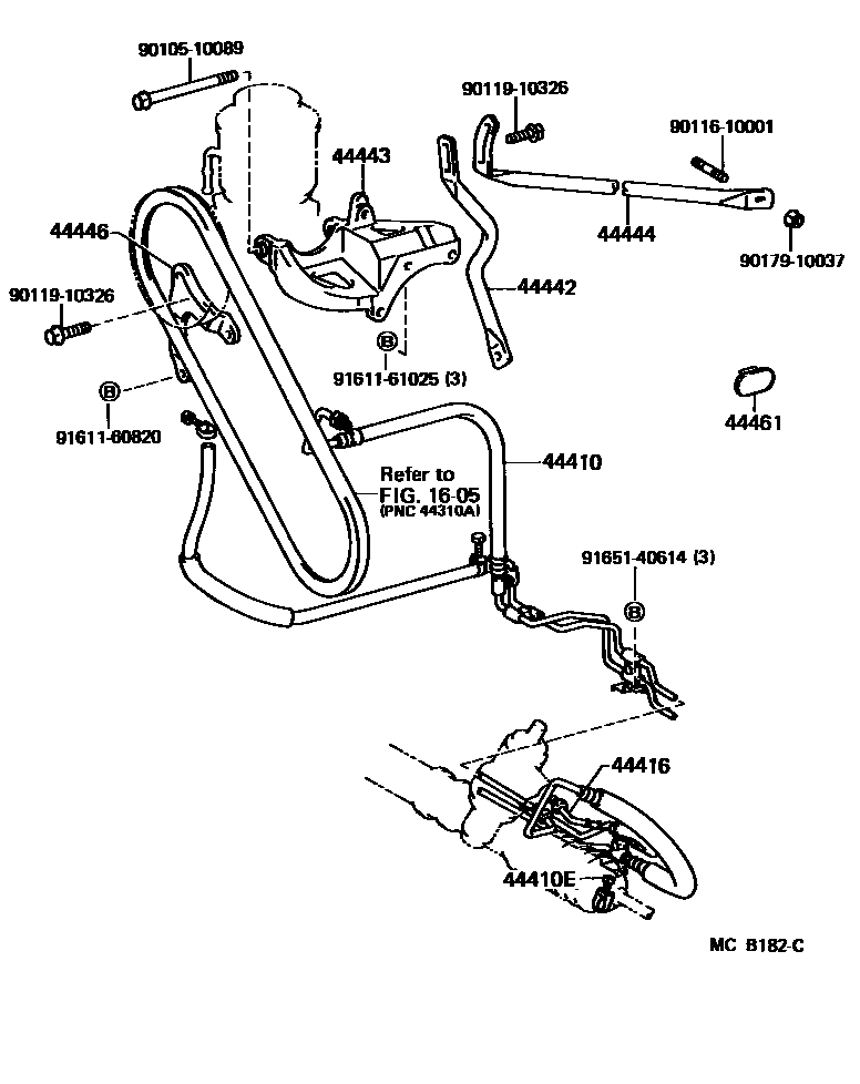 4503 — POWER STEERING TUBE