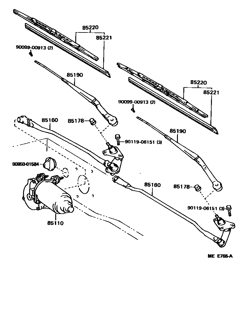 8501 — WINDSHIELD WIPER