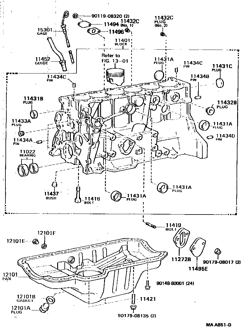 1105 — CYLINDER BLOCK