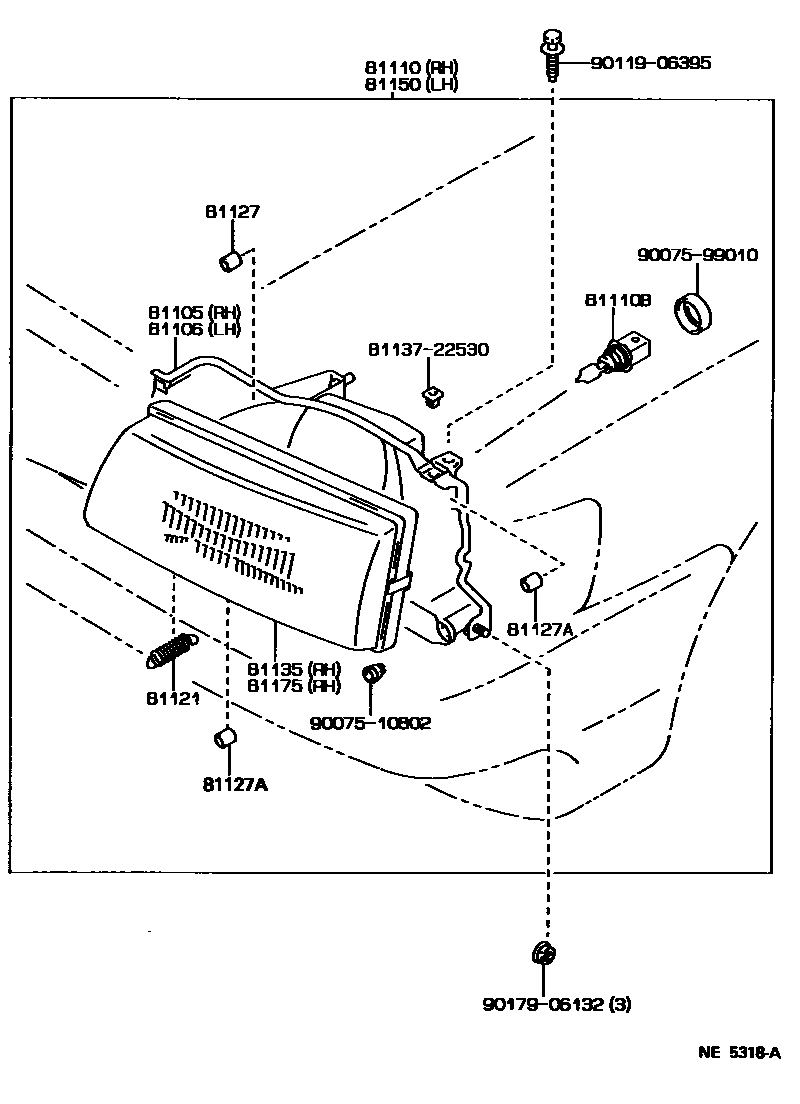 8101 — HEADLAMP