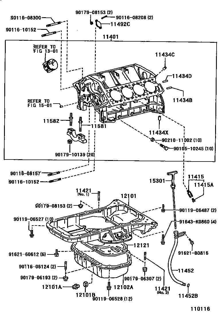 1105 — CYLINDER BLOCK