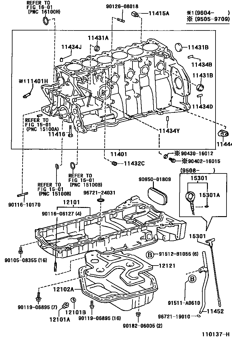 1105 — CYLINDER BLOCK