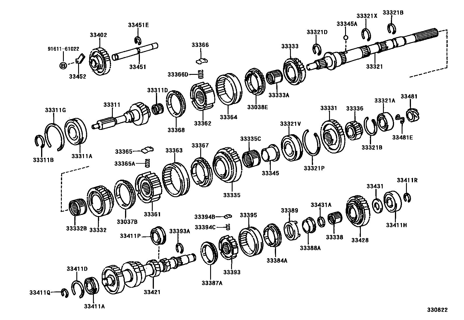 3305 — TRANSMISSION GEAR (MTM)