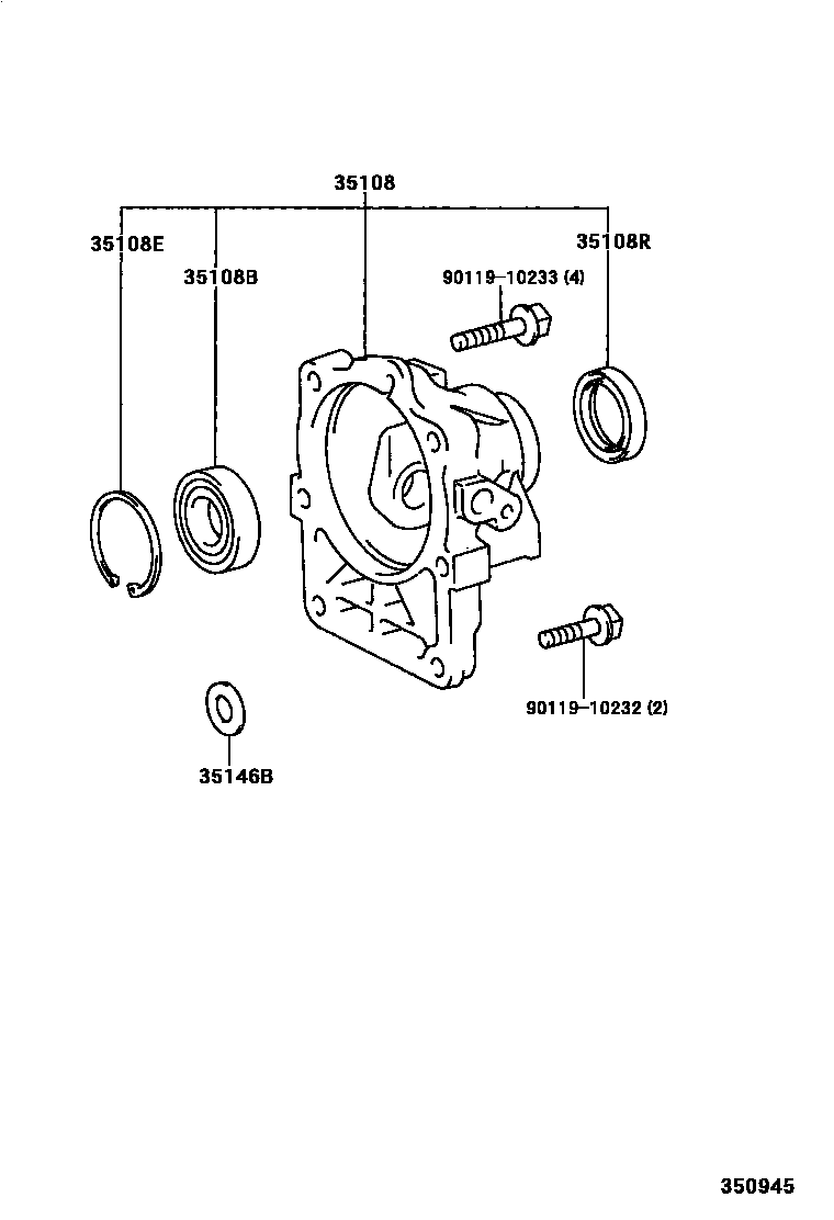 3504 — EXTENSION HOUSING (ATM)