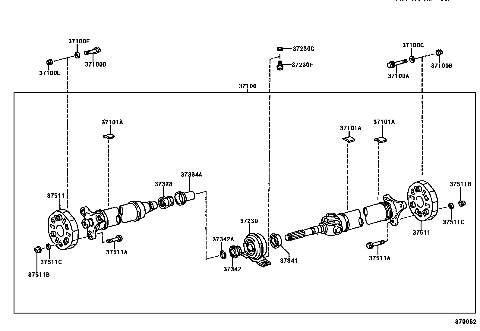 3701 — PROPELLER SHAFT & UNIVERSAL JOINT