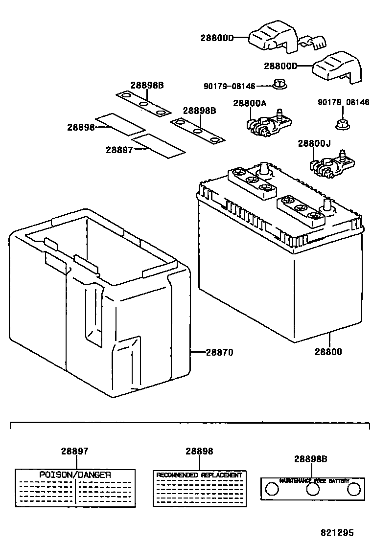 8201 — BATTERY & BATTERY CABLE