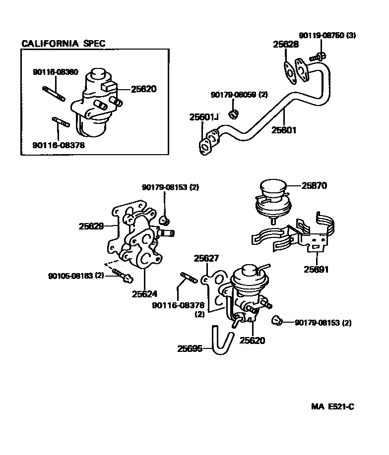 2501 — EXHAUST GAS RECIRCULATION SYSTEM