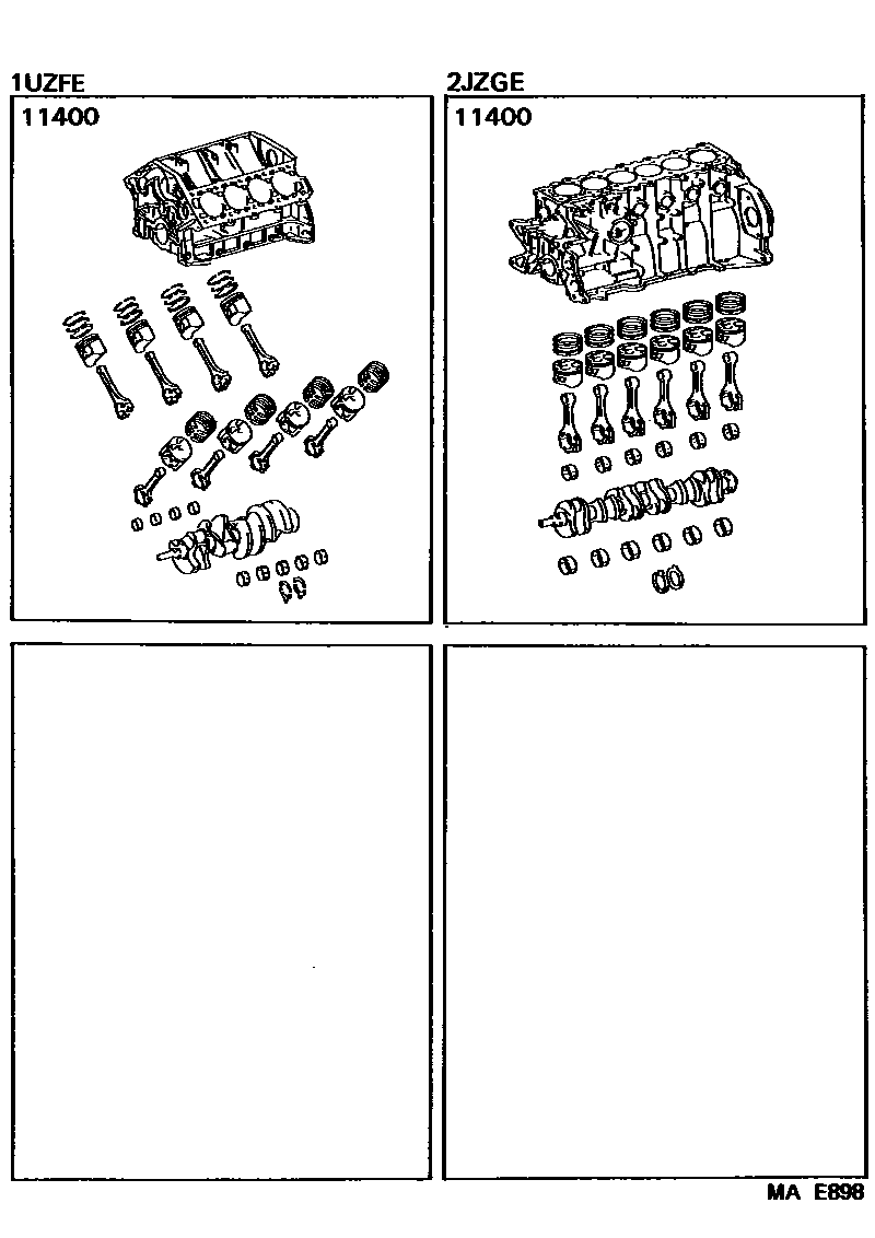 1102 — SHORT BLOCK ASSEMBLY