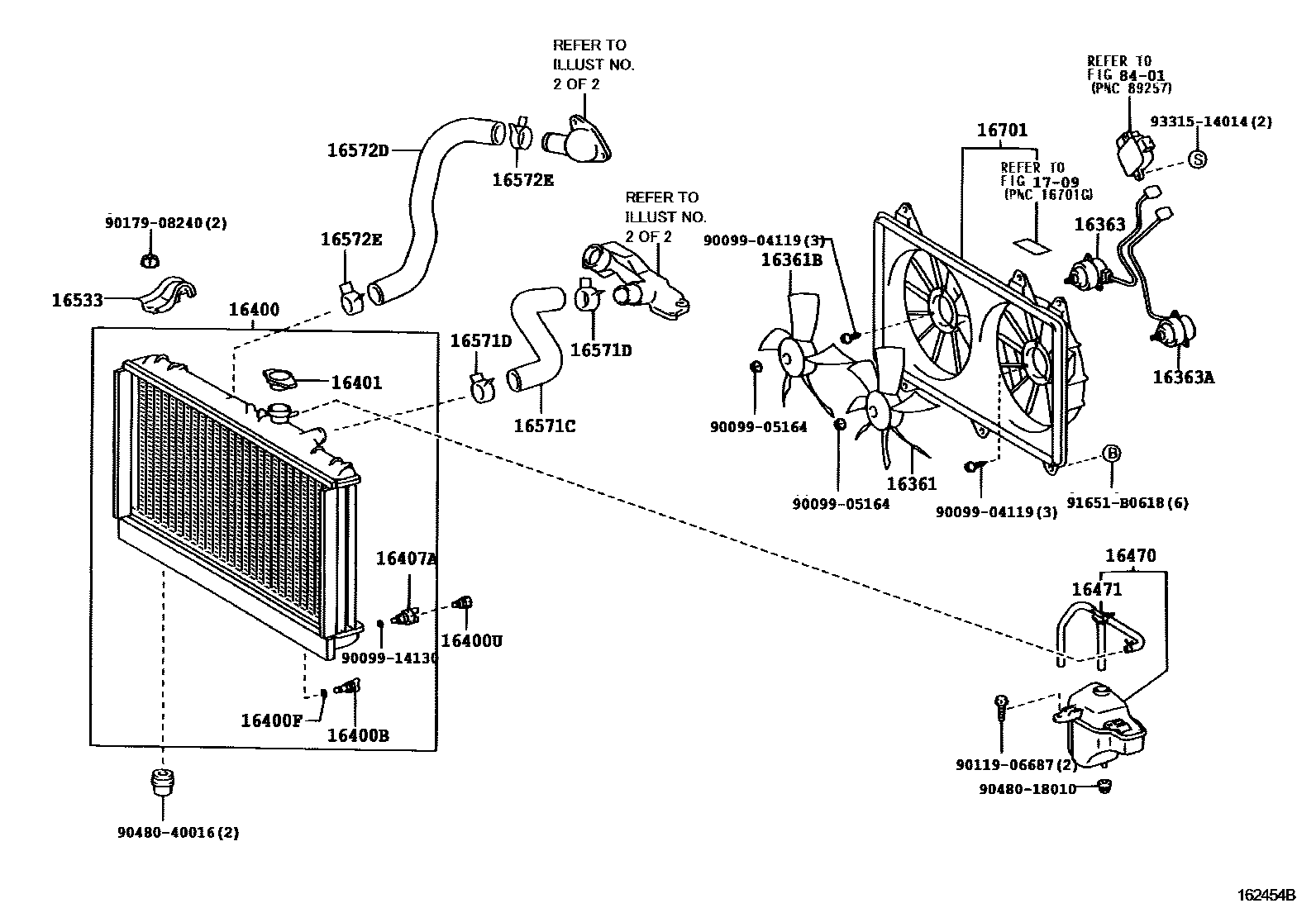 1603 — RADIATOR & WATER OUTLET