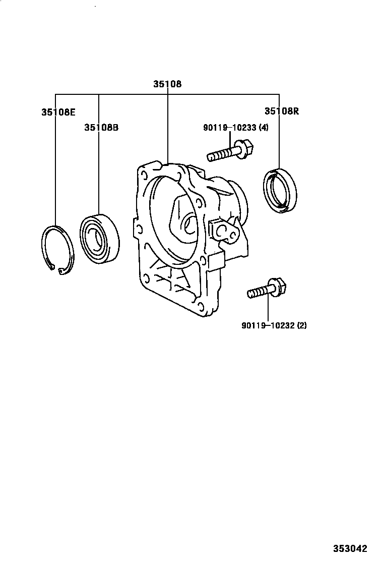 3504 — EXTENSION HOUSING (ATM)