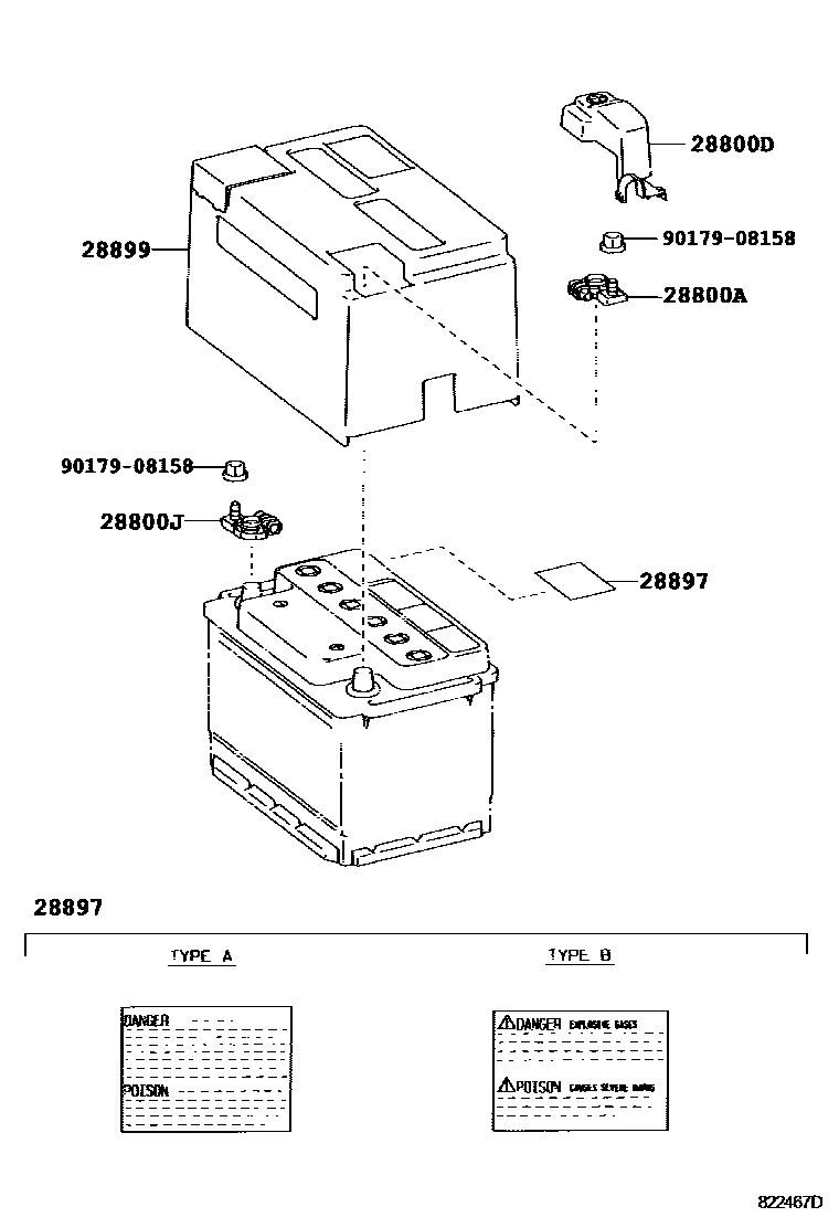 8201 — BATTERY & BATTERY CABLE