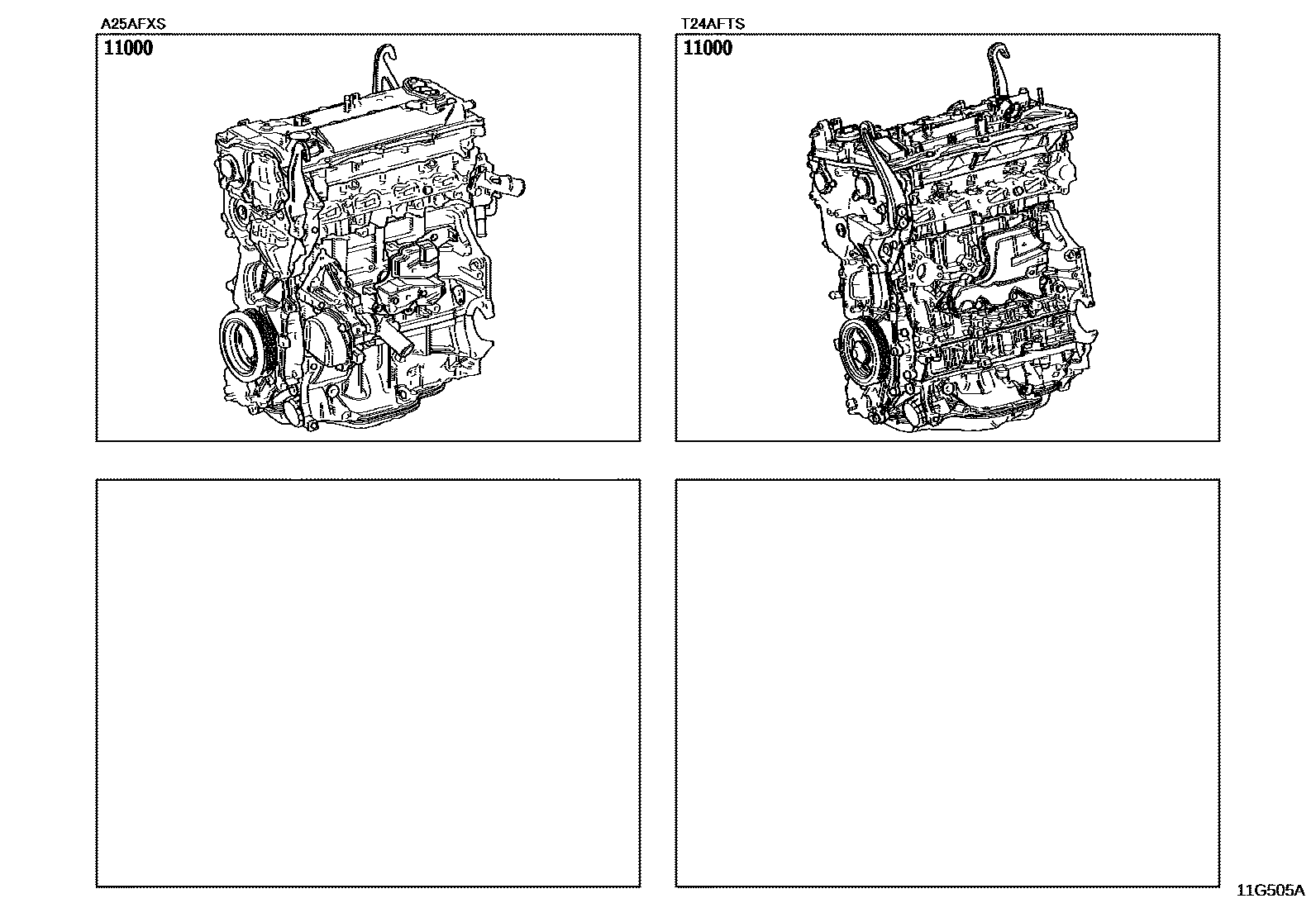 1101 — PARTIAL ENGINE ASSEMBLY