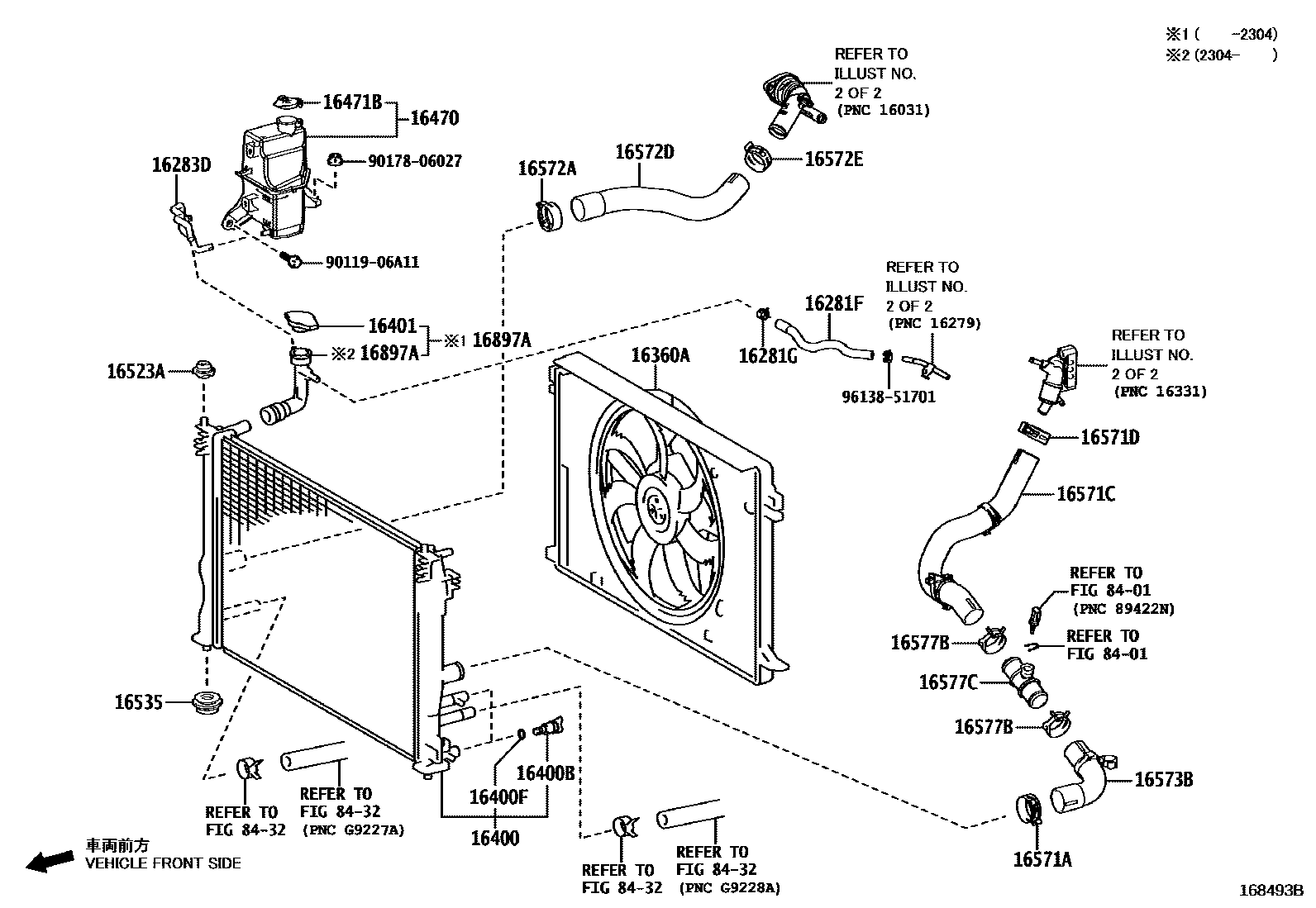 1603 — RADIATOR & WATER OUTLET
