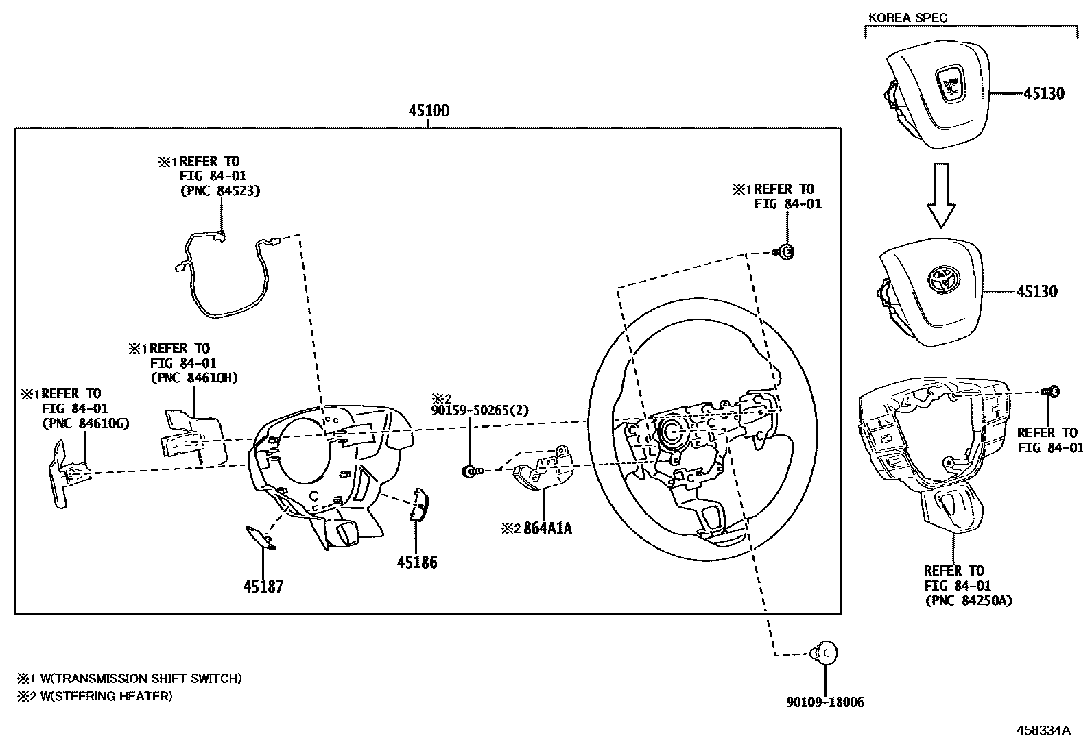 4504 — STEERING WHEEL