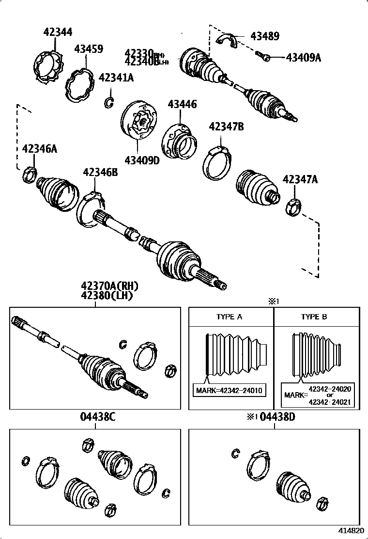 4102 — REAR AXLE SHAFT & HUB