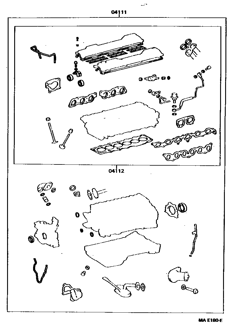 1103 — ENGINE OVERHAUL GASKET KIT