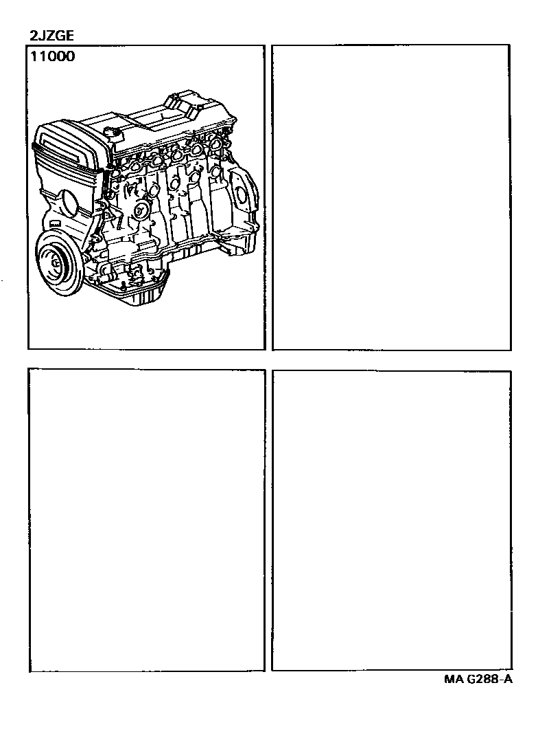 1101 — PARTIAL ENGINE ASSEMBLY