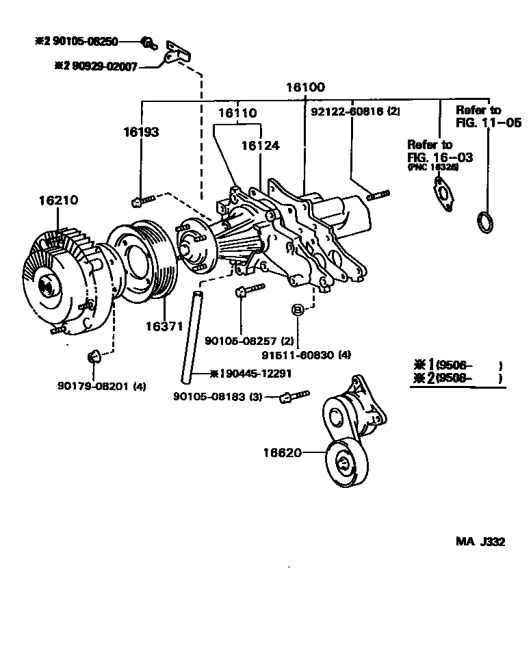 1601 — WATER PUMP