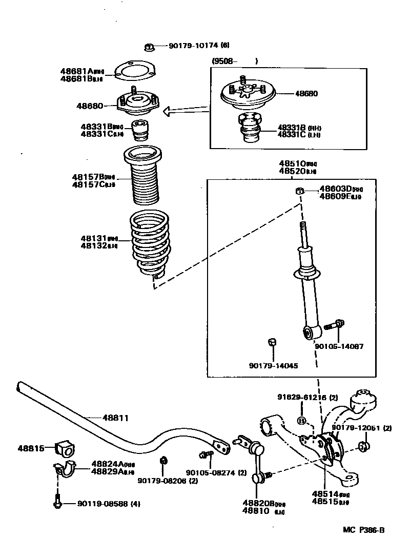 4803 — FRONT SPRING & SHOCK ABSORBER