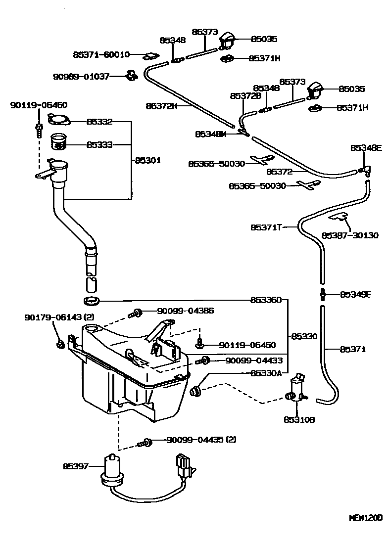 8503 — WINDSHIELD WASHER