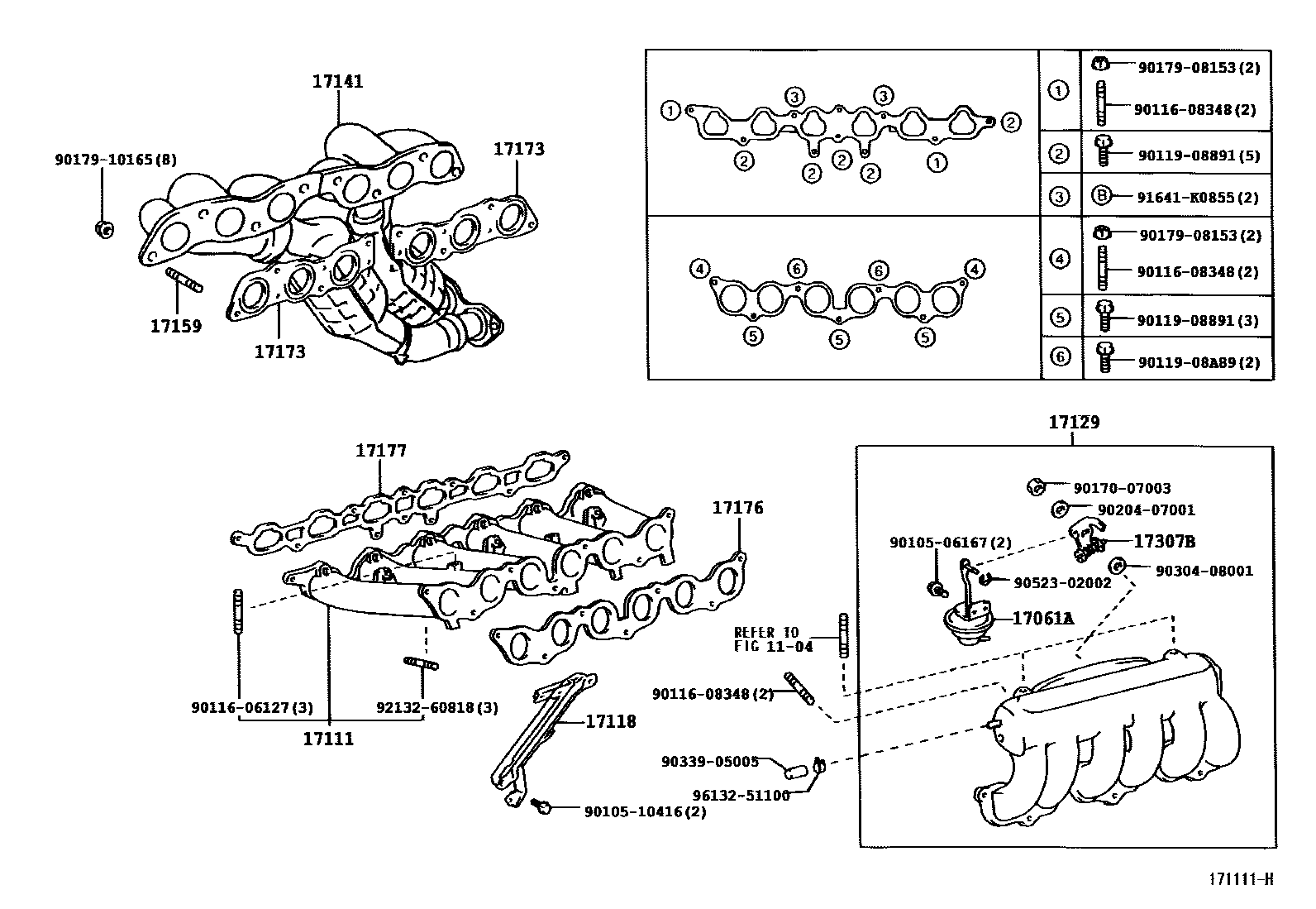 1701 — MANIFOLD