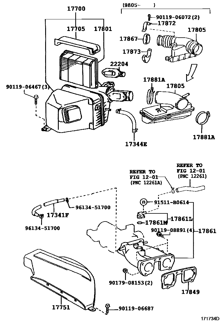 1703 — AIR CLEANER