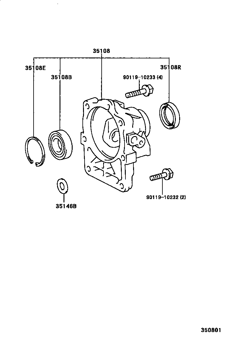 3504 — EXTENSION HOUSING (ATM)