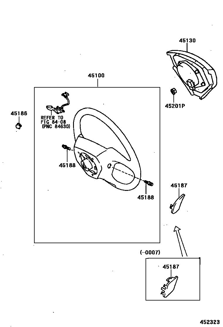 4504 — STEERING WHEEL