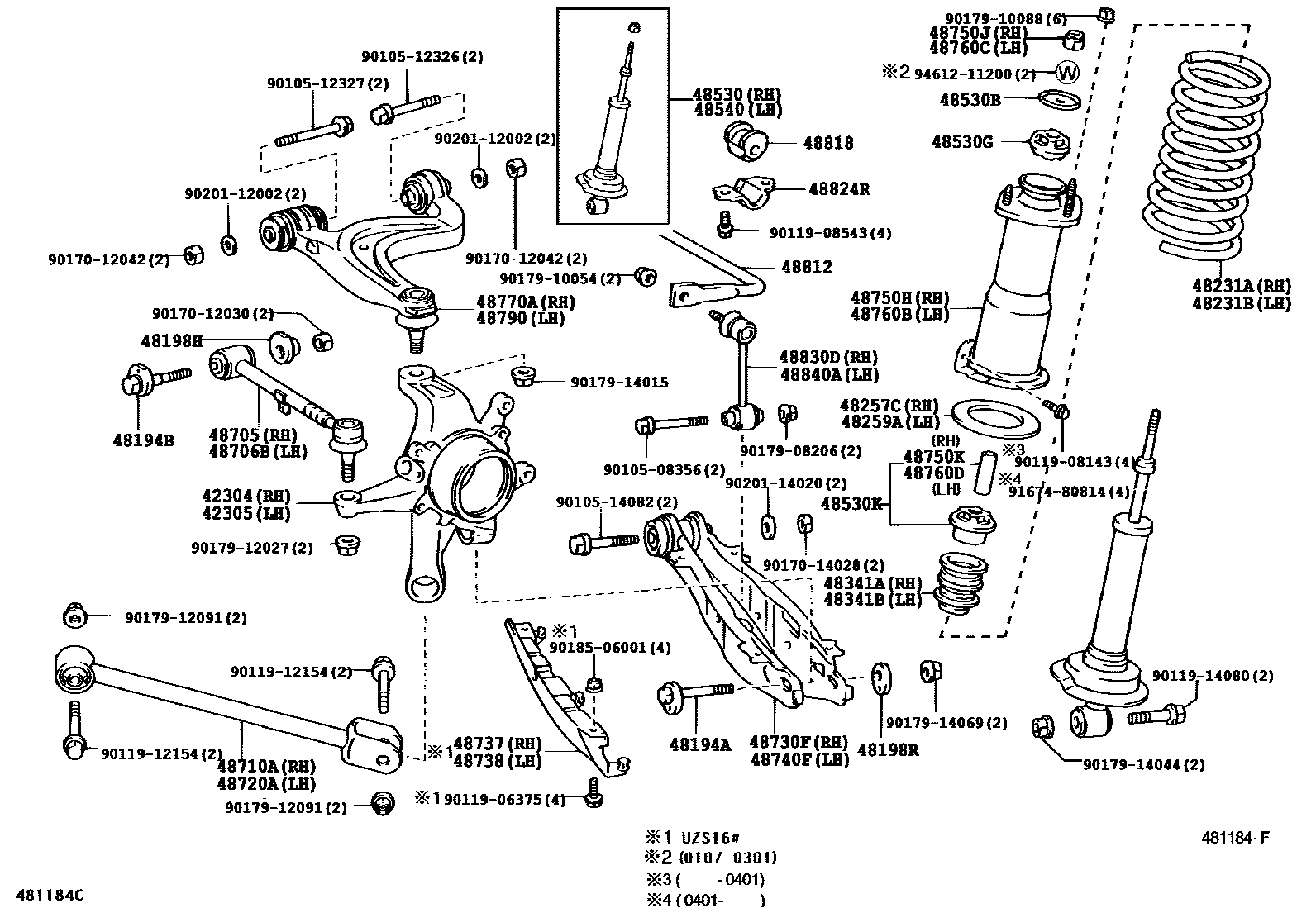4804 — REAR SPRING & SHOCK ABSORBER