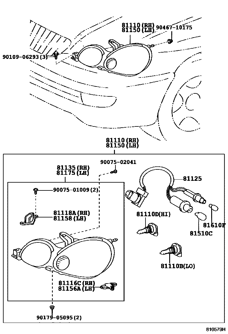 8101 — HEADLAMP