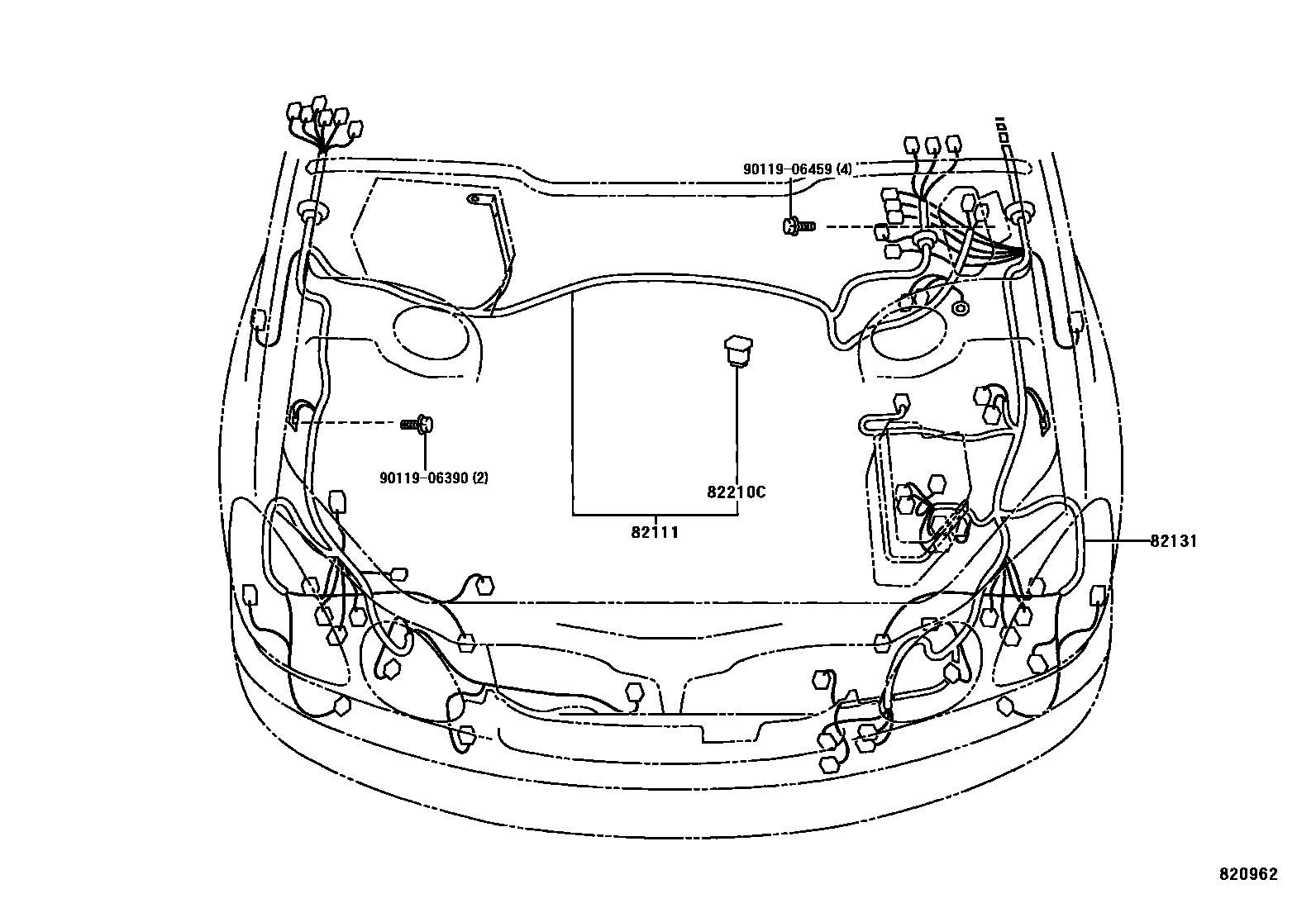 8202 — WIRING & CLAMP