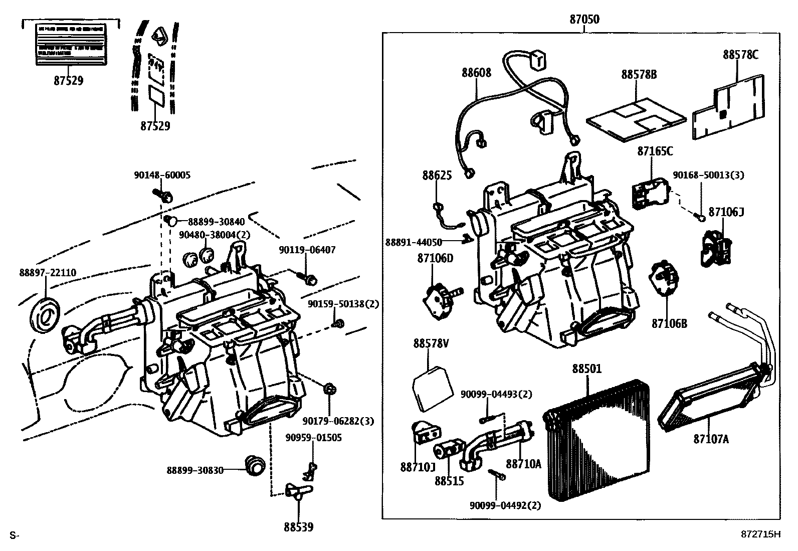 8714 — HEATING & AIR CONDITIONING - COOLER UNIT