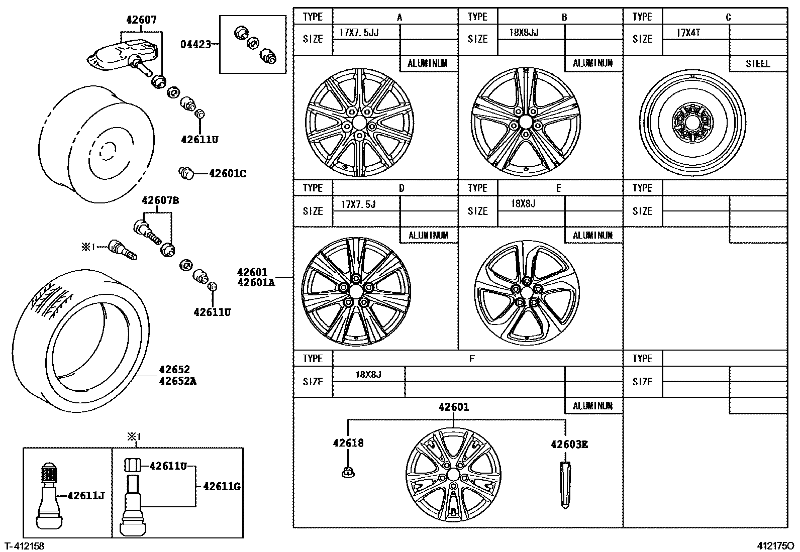 4103 — DISC WHEEL & WHEEL CAP